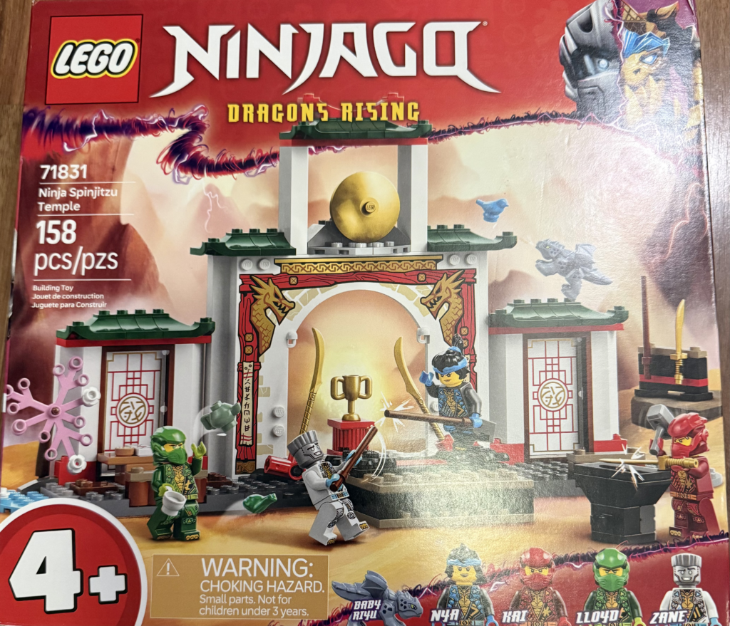 NINJAGO Dragons Rising: Ninja Spinjitzu Temple Set 71831